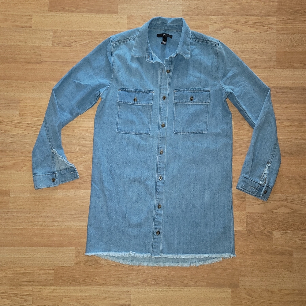 Forever 21 button up Jean jacket